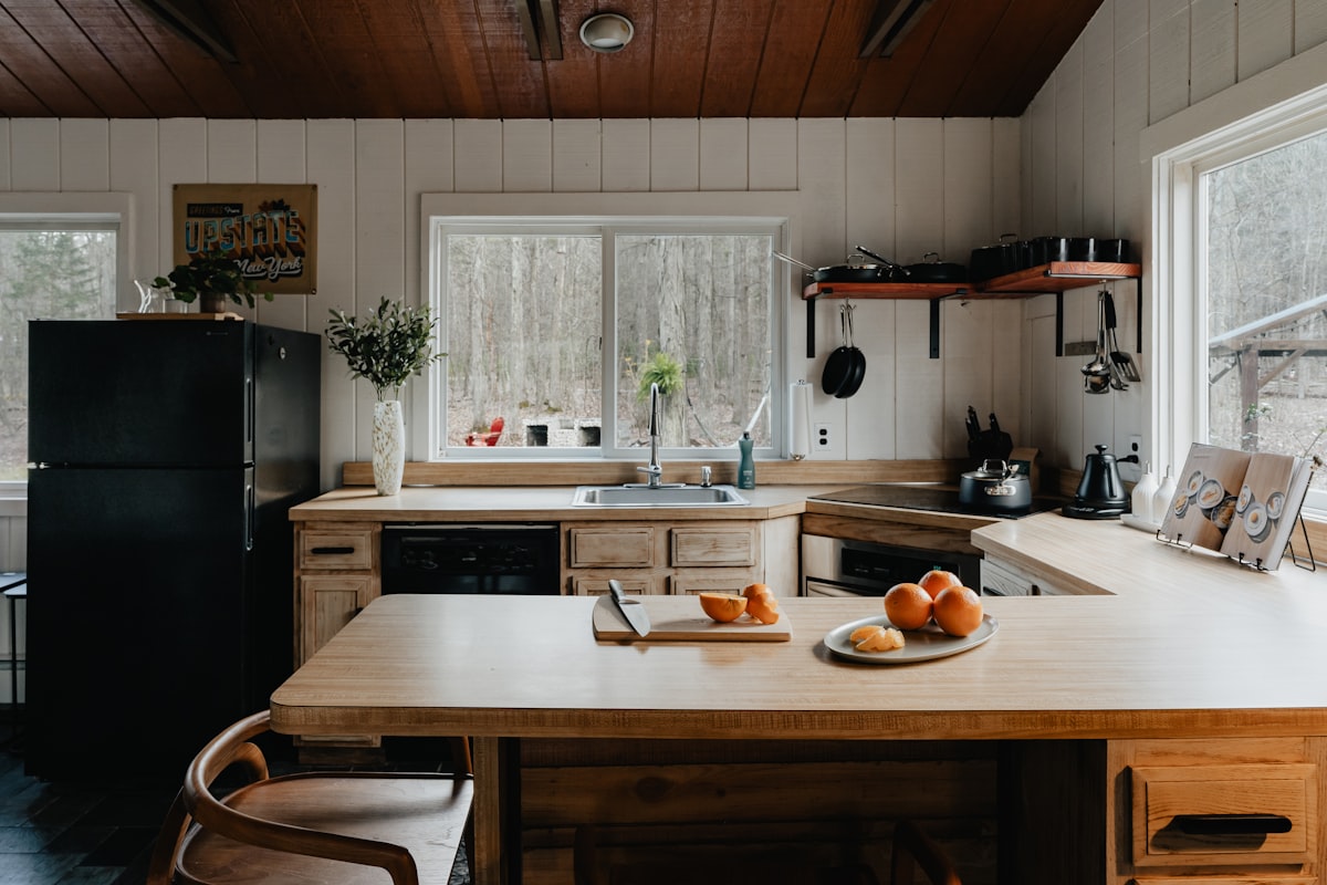Instructor preparing seasonal ingredients in kitchen